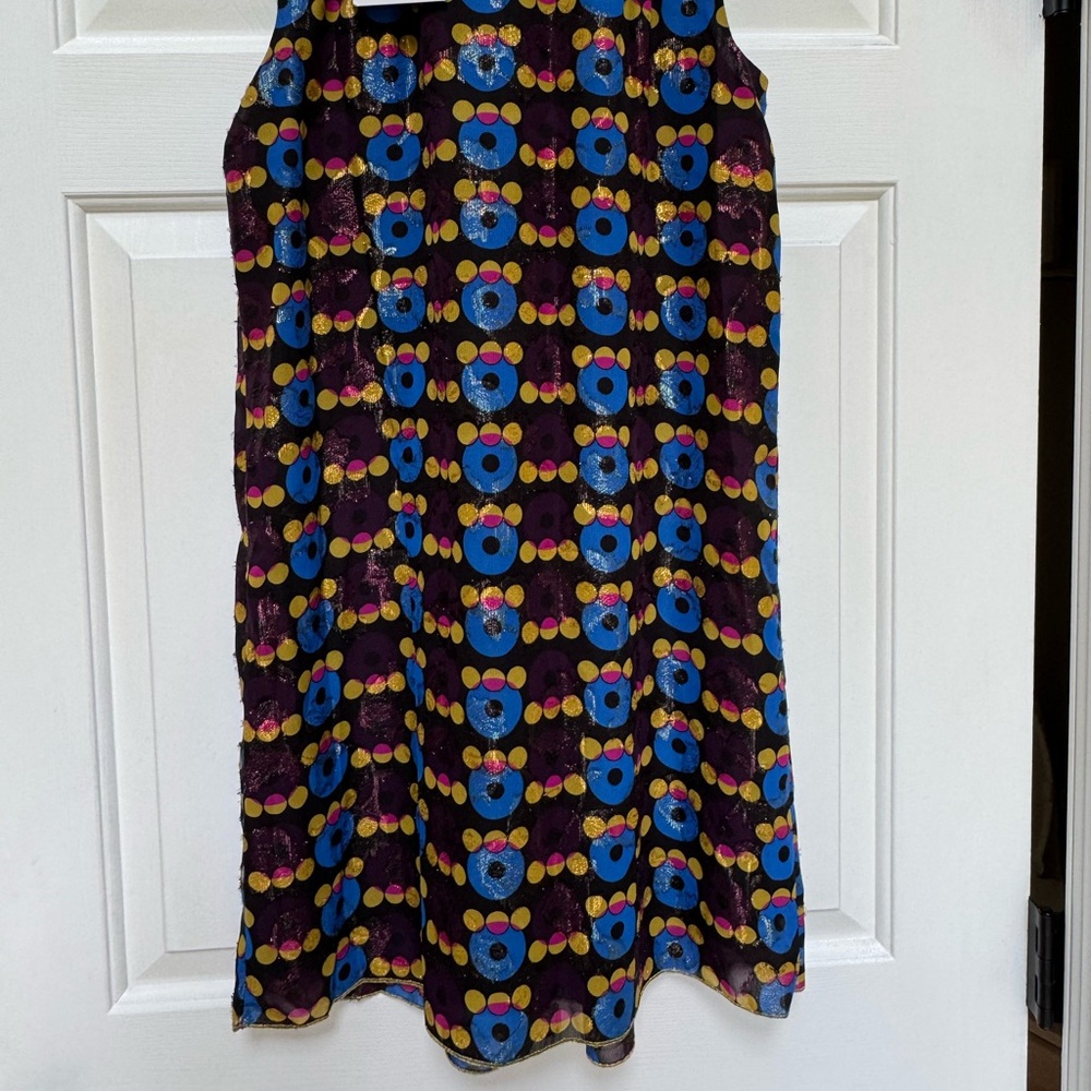 Anna Sui Colorful Patterned Mini Dress. 20th anniversary target collab - Picture 7 of 12
